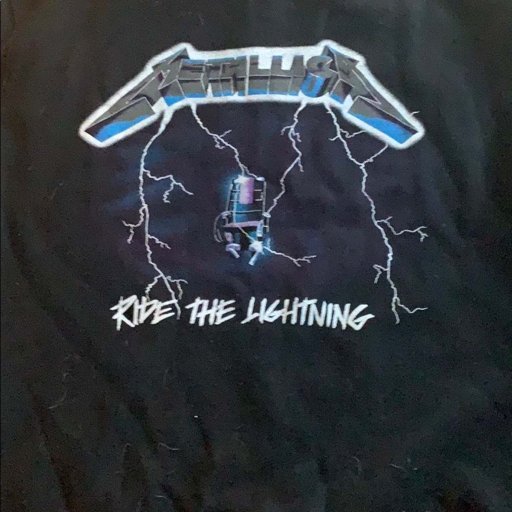 METALLICA Ride the Lighting sweater